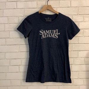 Samuel Adams navy blue T-shirt size medium